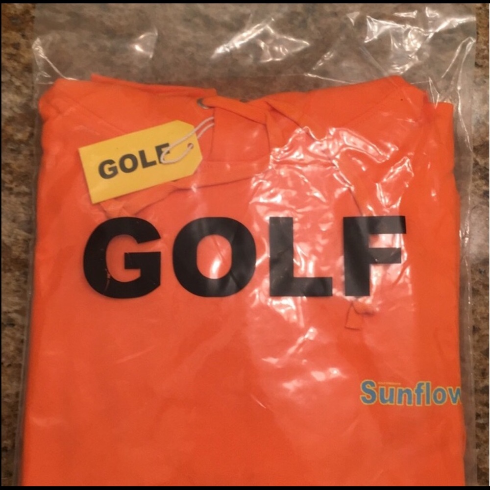 Golf Sunflower Hoodie